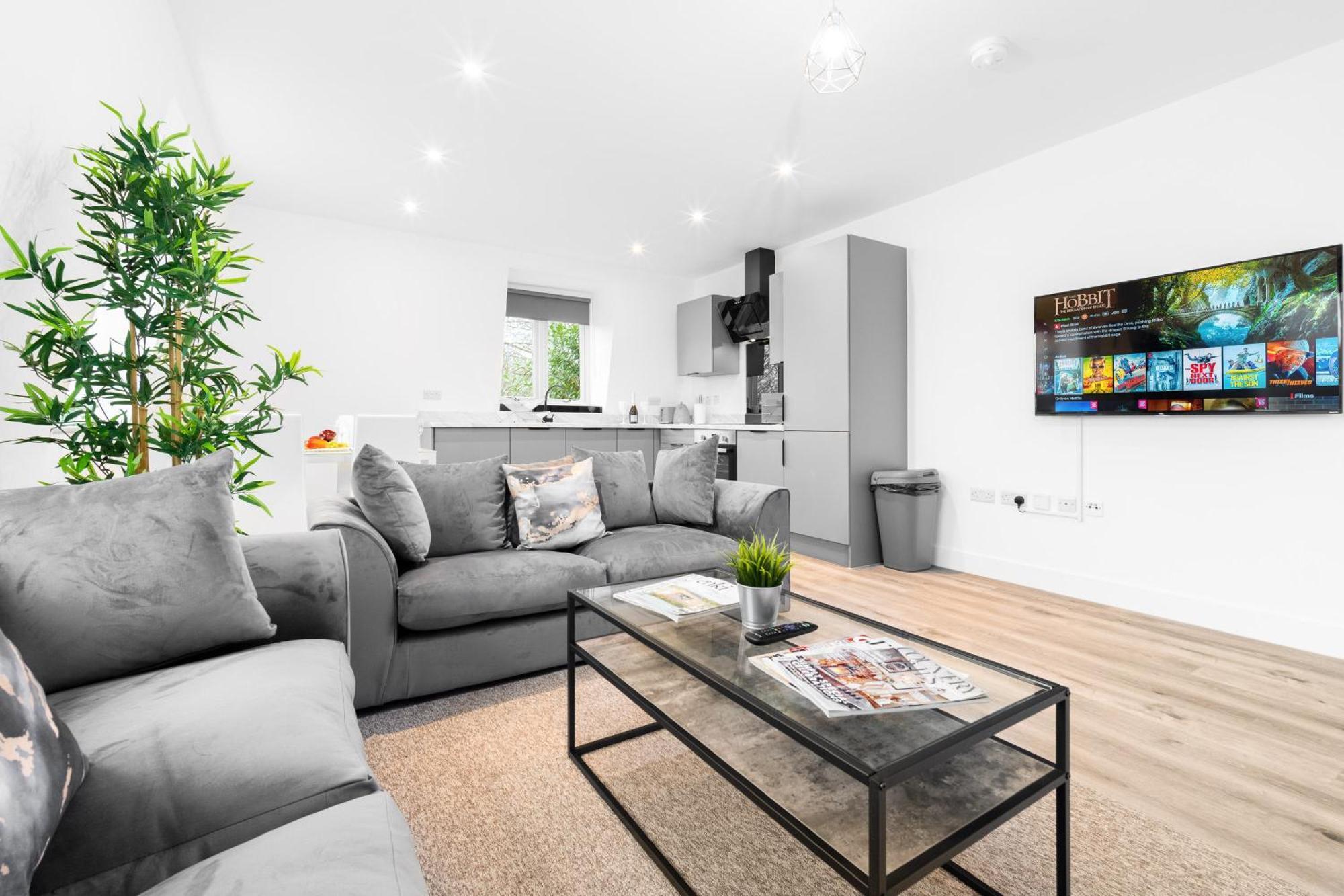 Stylish 2 Bedroom Apartment - Balcony - Secure Parking - Top Rated - 5Mc Birmingham Ngoại thất bức ảnh