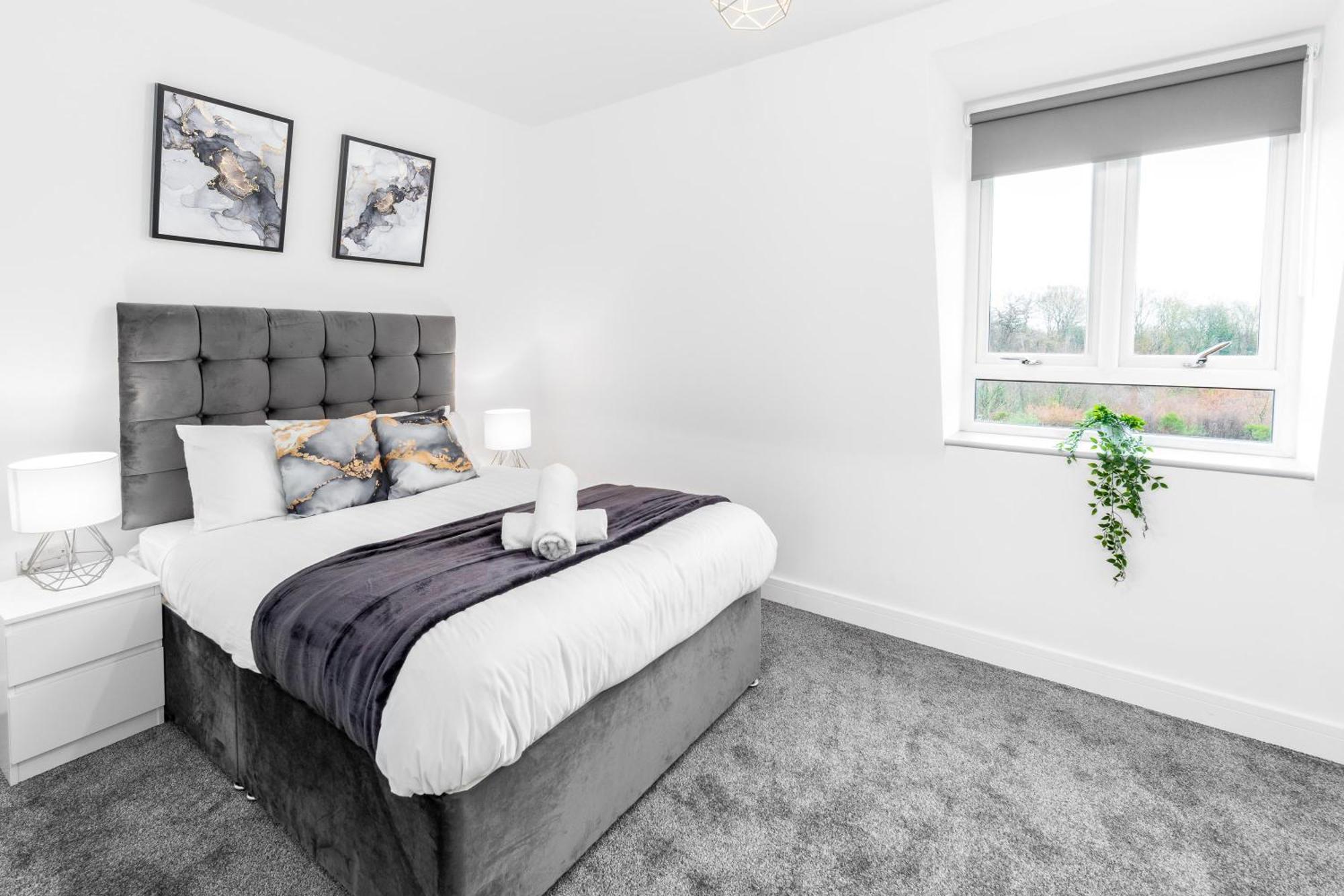 Stylish 2 Bedroom Apartment - Balcony - Secure Parking - Top Rated - 5Mc Birmingham Ngoại thất bức ảnh